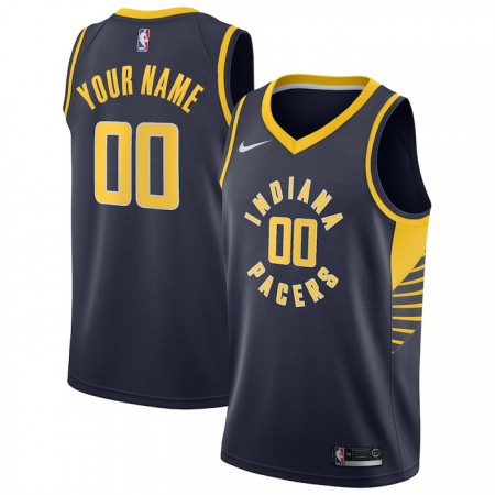 Dres Indiana Pacers Prilagođeni Nike 2022-23 Icon Edition Navy Swingman